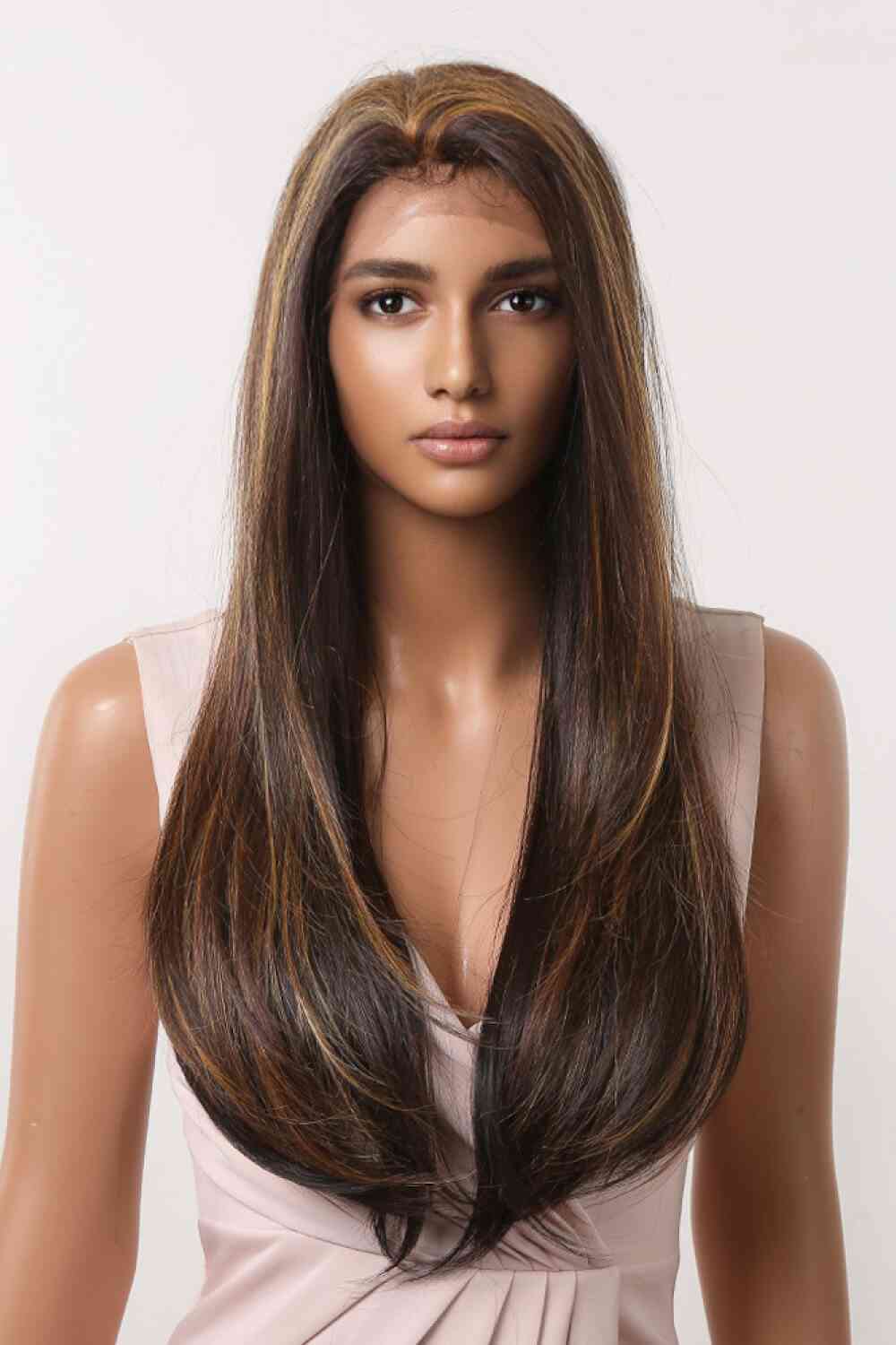 13*2" Lace Front Wigs Synthetic Long Straight 26" 150% Density - lolaluxeshop