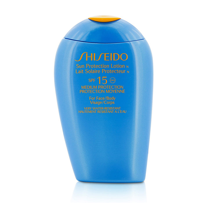 SHISEIDO - Sun Protection Lotion N SPF 15 (For Face & Body) - LOLA LUXE