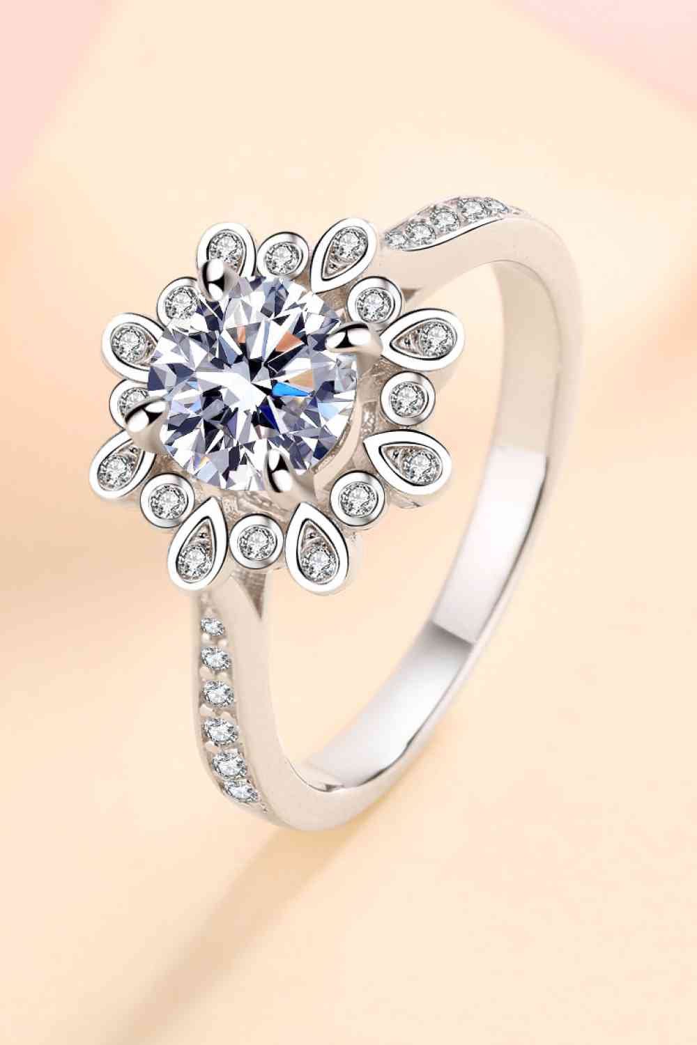 Can't Stop Your Shine 925 Sterling Silver Moissanite Ring - lolaluxeshop