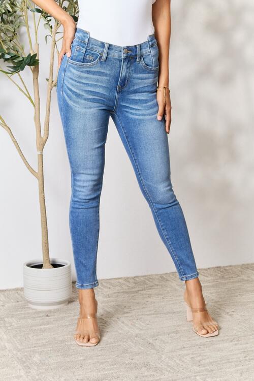 BAYEAS Skinny Cropped Jeans - lolaluxeshop