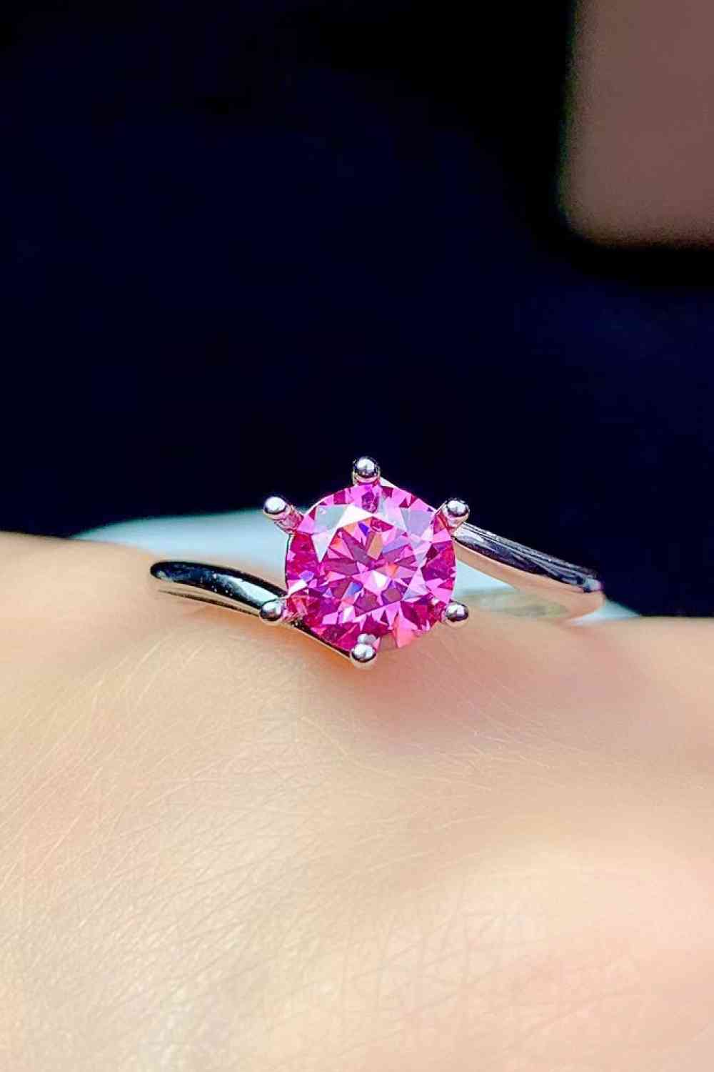 Can't Stop Your Shine 1 Carat Moissanite Ring - lolaluxeshop