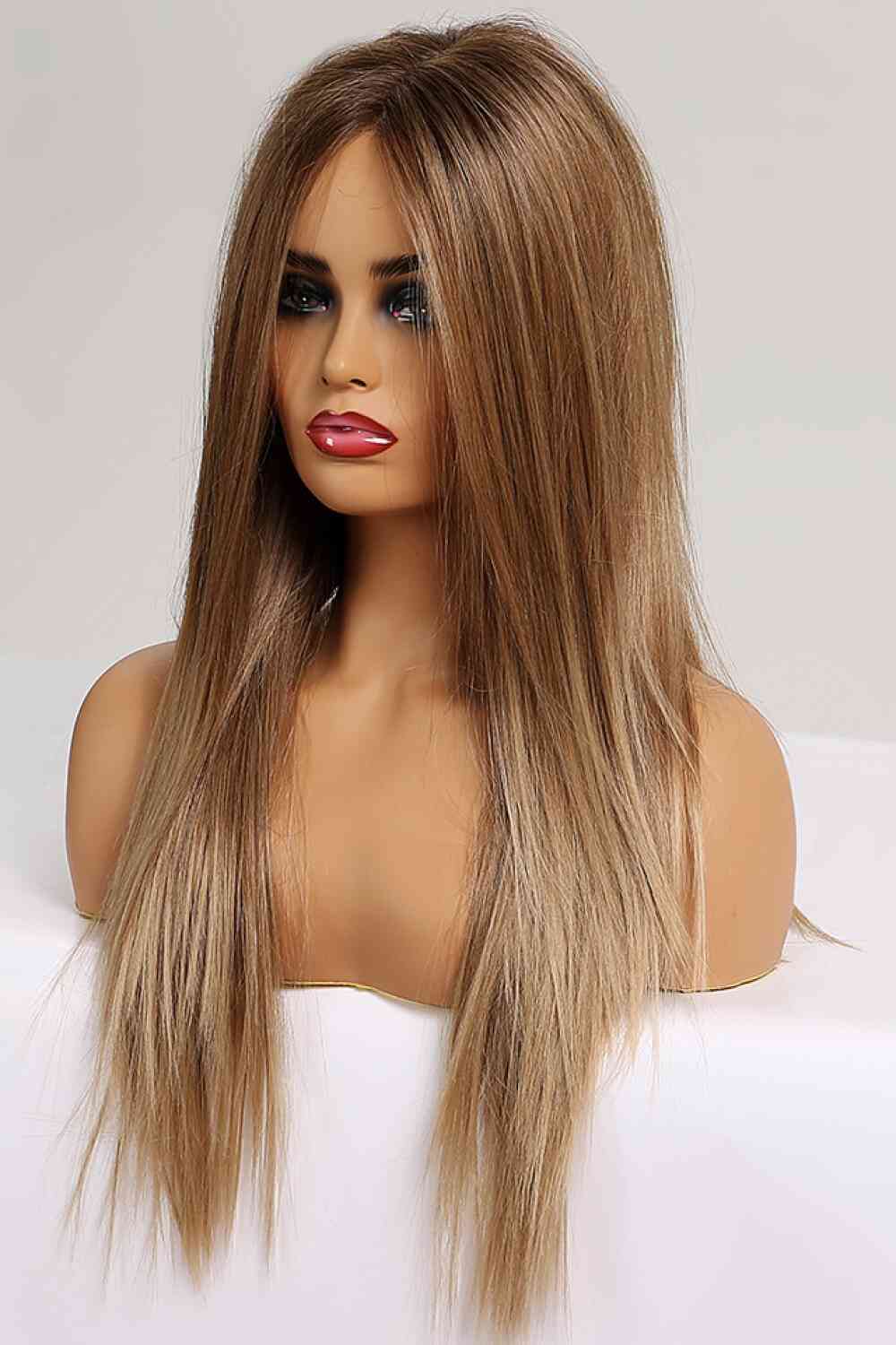 13*2" Lace Front Wigs Synthetic Long Straight 26'' 150% Density - lolaluxeshop