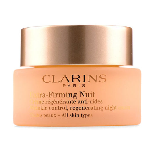 CLARINS - Extra-Firming Nuit Wrinkle Control, Regenerating Night Cream - lolaluxeshop