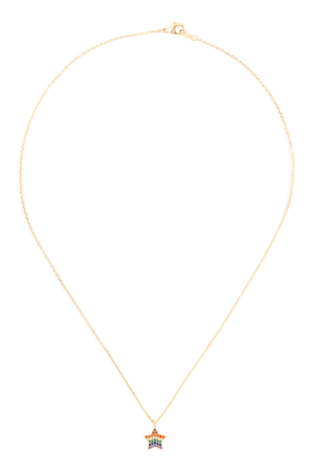 Hdnd2n203 - Star Zirconia Pendant Necklace - LOLA LUXE