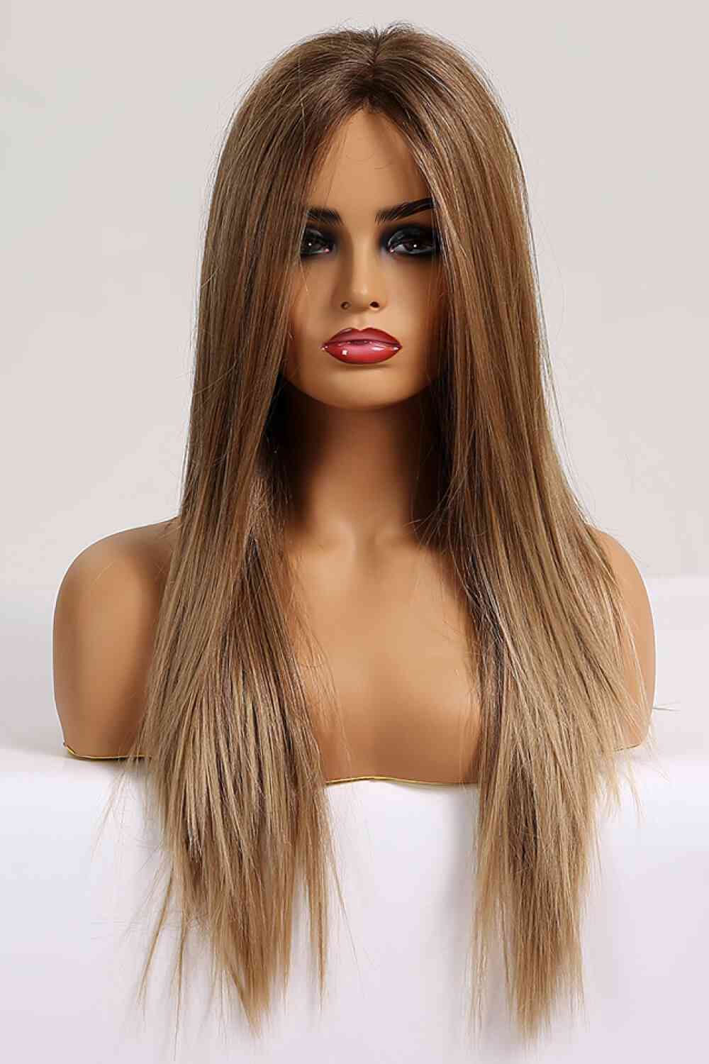 13*2" Lace Front Wigs Synthetic Long Straight 26'' 150% Density - lolaluxeshop