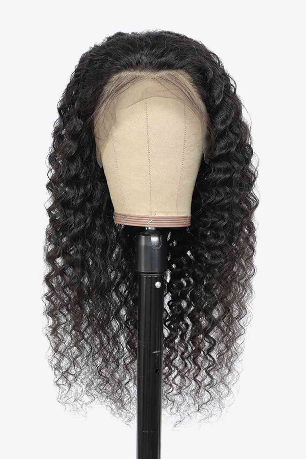 20” 13x4“ Lace Front Wigs Human Hair Curly Natural Color 150% Density - lolaluxeshop