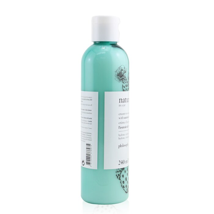 PHILOSOPHY - Nature in a Jar Cream-To-Water Body Lotion With Cactus Fruit Extract - LOLA LUXE