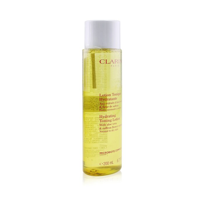 CLARINS - Hydrating Toning Lotion With Aloe Vera & Saffron Flower Extracts - Normal to Dry Skin - LOLA LUXE