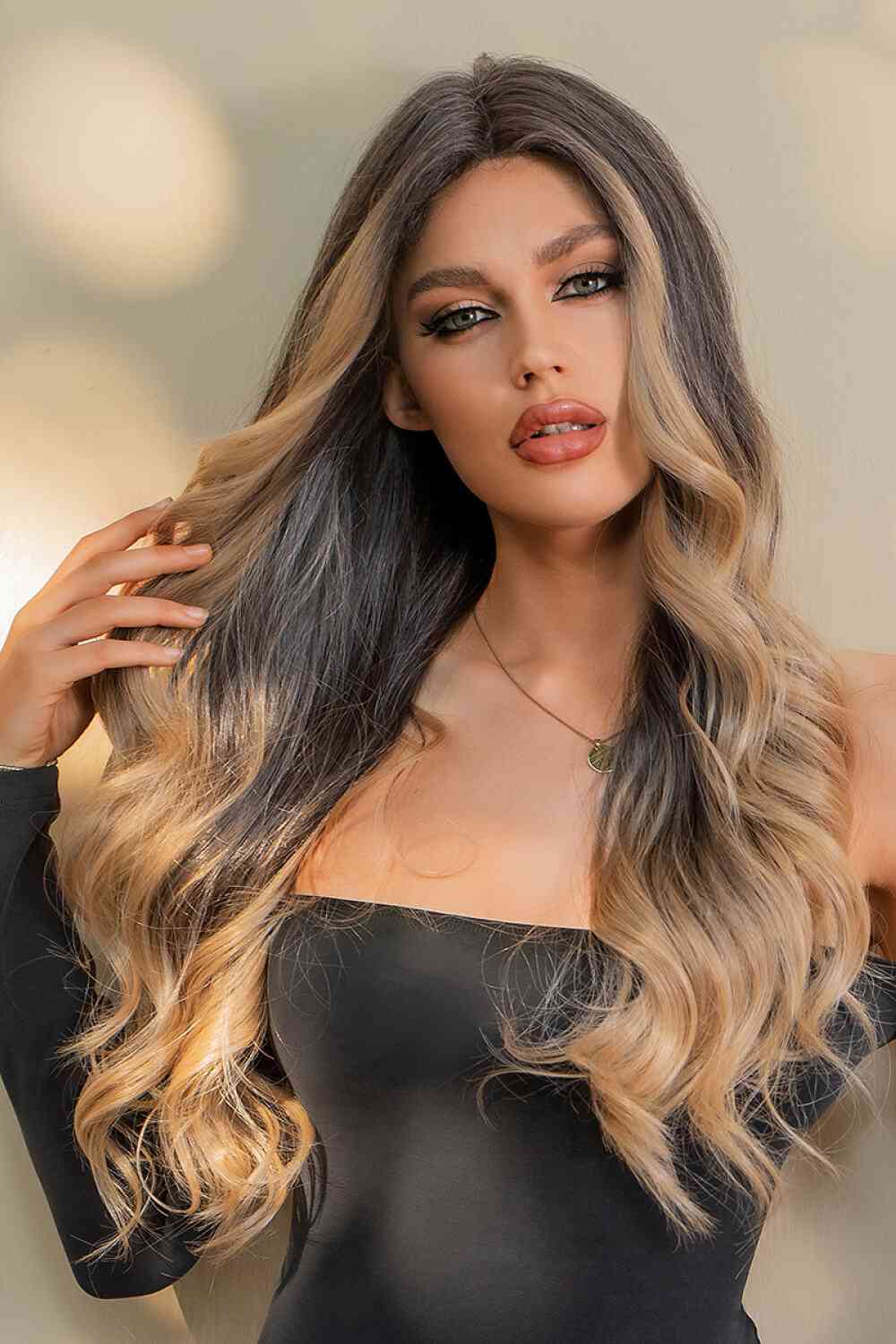 13*2" Lace Front Wigs Synthetic Long Wave 26" 150% Density - lolaluxeshop