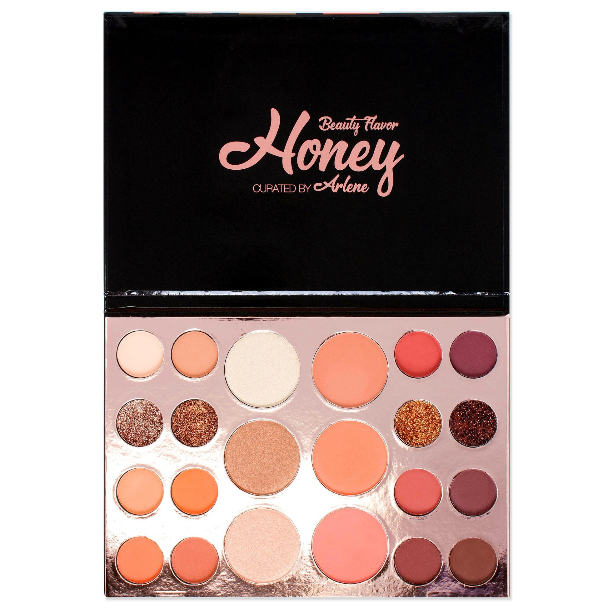 Alice+Jane Neutral Eyeshadow+Highlighter+Blusher Palette Honey Beauty Flavor - LOLA LUXE