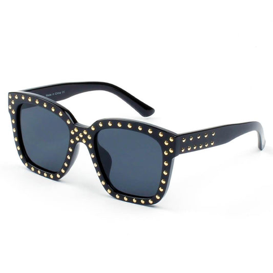 EPPING | Hipster Marquee Lights Square Frame Sunglasses - lolaluxeshop