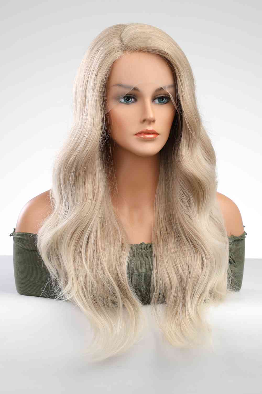 13*2" Lace Front Wigs Synthetic Long Wave 25" 150% Density - lolaluxeshop