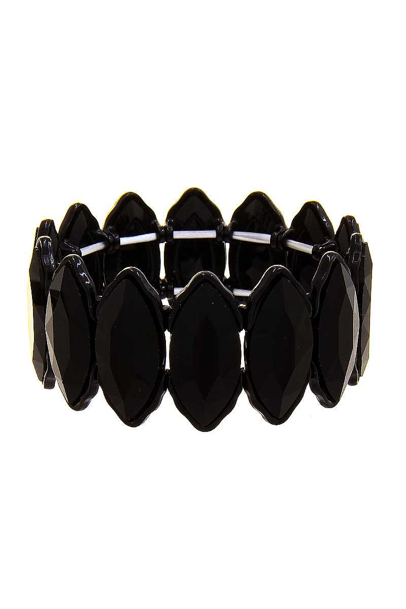Fashion Oval Rhinestone Style Bracelet - lolaluxeshop