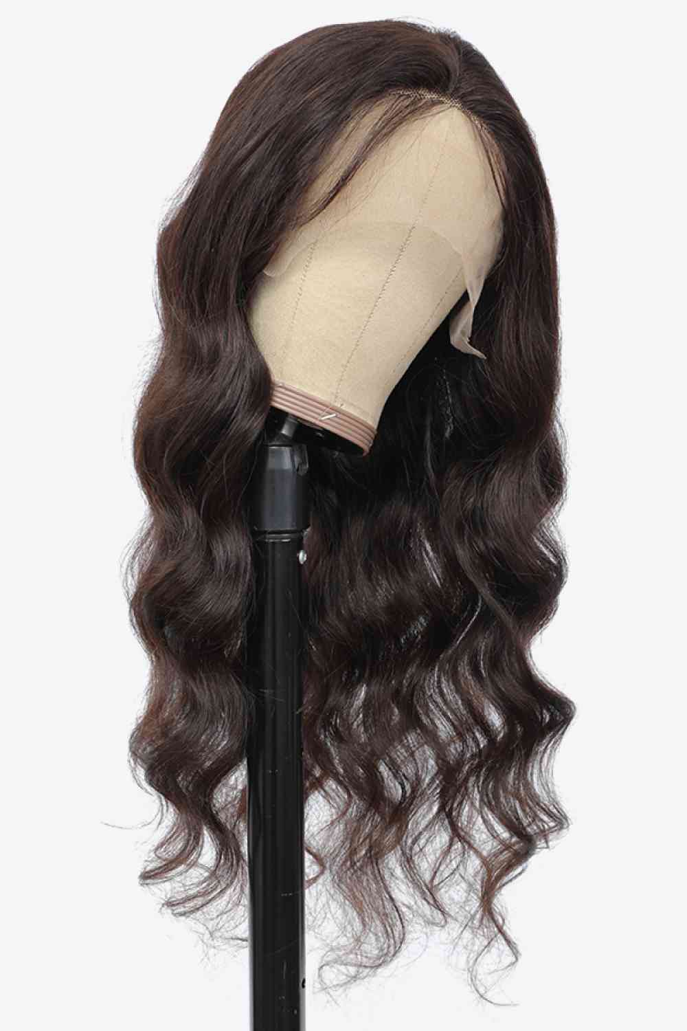 20" 13x4 Lace Front Wigs Body Wave Human Virgin Hair Natural Color 150% Density - lolaluxeshop