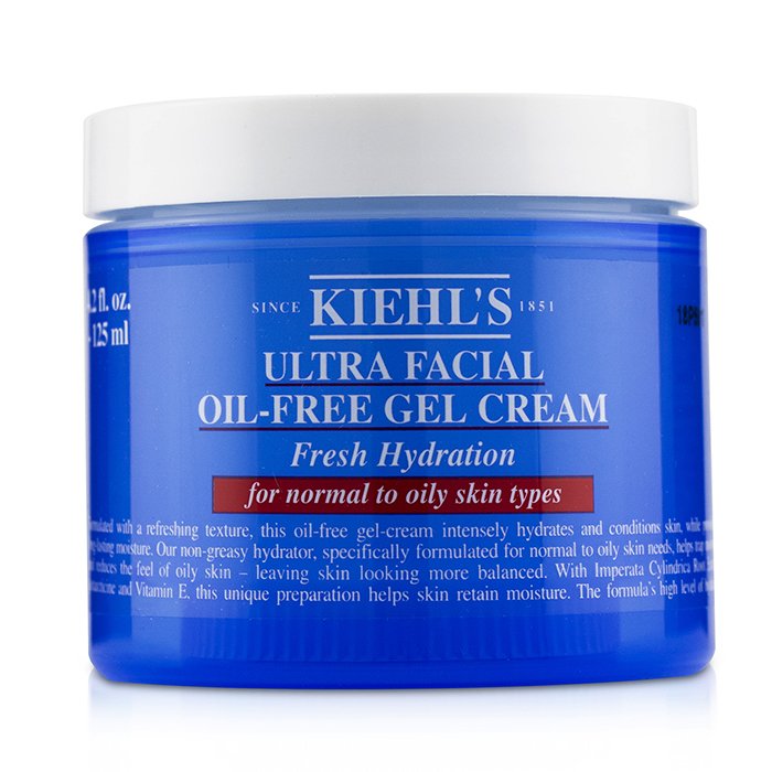 KIEHL'S - Ultra Facial Oil-Free Gel Cream - For Normal to Oily Skin Types - LOLA LUXE