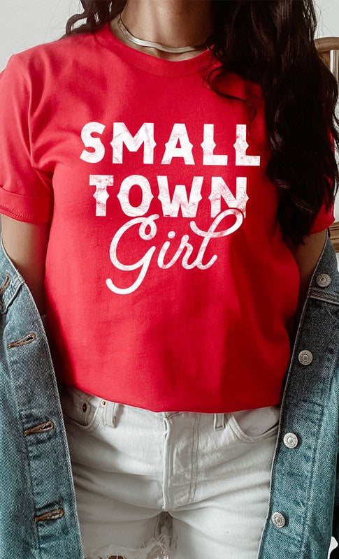 Retro Small Town Girl Graphic Tee PLUS - lolaluxeshop