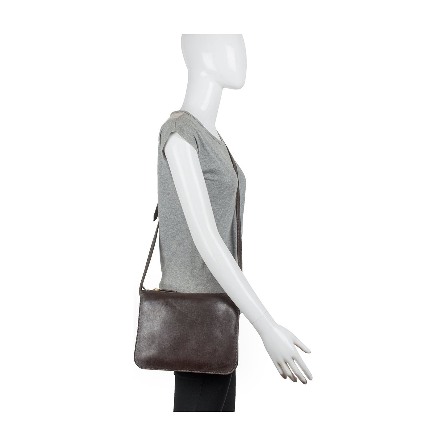 Carmel Small Leather Sling Bag - LOLA LUXE