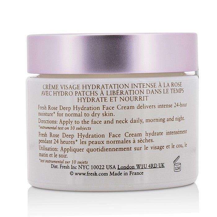 FRESH - Rose Deep Hydration Face Cream - Normal to Dry Skin Types - lolaluxeshop
