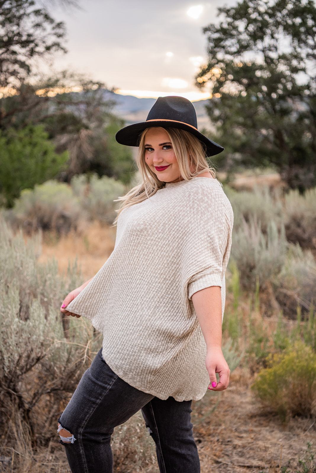 Worth Watching Knit Sweater - LOLA LUXE
