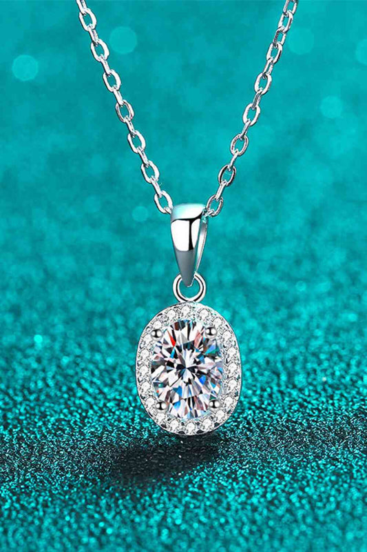 Be The One 1 Carat Moissanite Pendant Necklace - lolaluxeshop