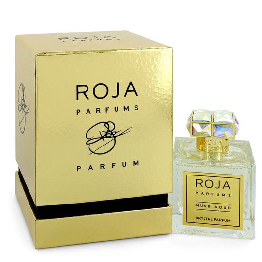 Roja Musk Aoud Crystal by Roja Parfums Extrait De Parfum Spray (Unisex) 3.4 oz - lolaluxeshop
