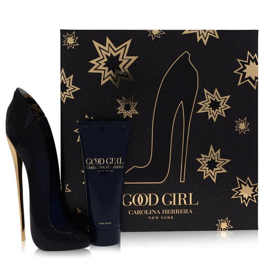 Good Girl by Carolina Herrera Gift Set -- 2.7 oz Eau De Parfum Spray + 3.4 oz Body Lotion - lolaluxeshop