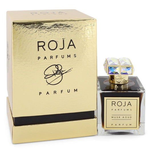 Roja Musk Aoud by Roja Parfums Extrait De Parfum Spray (Unisex) 3.4 oz - lolaluxeshop