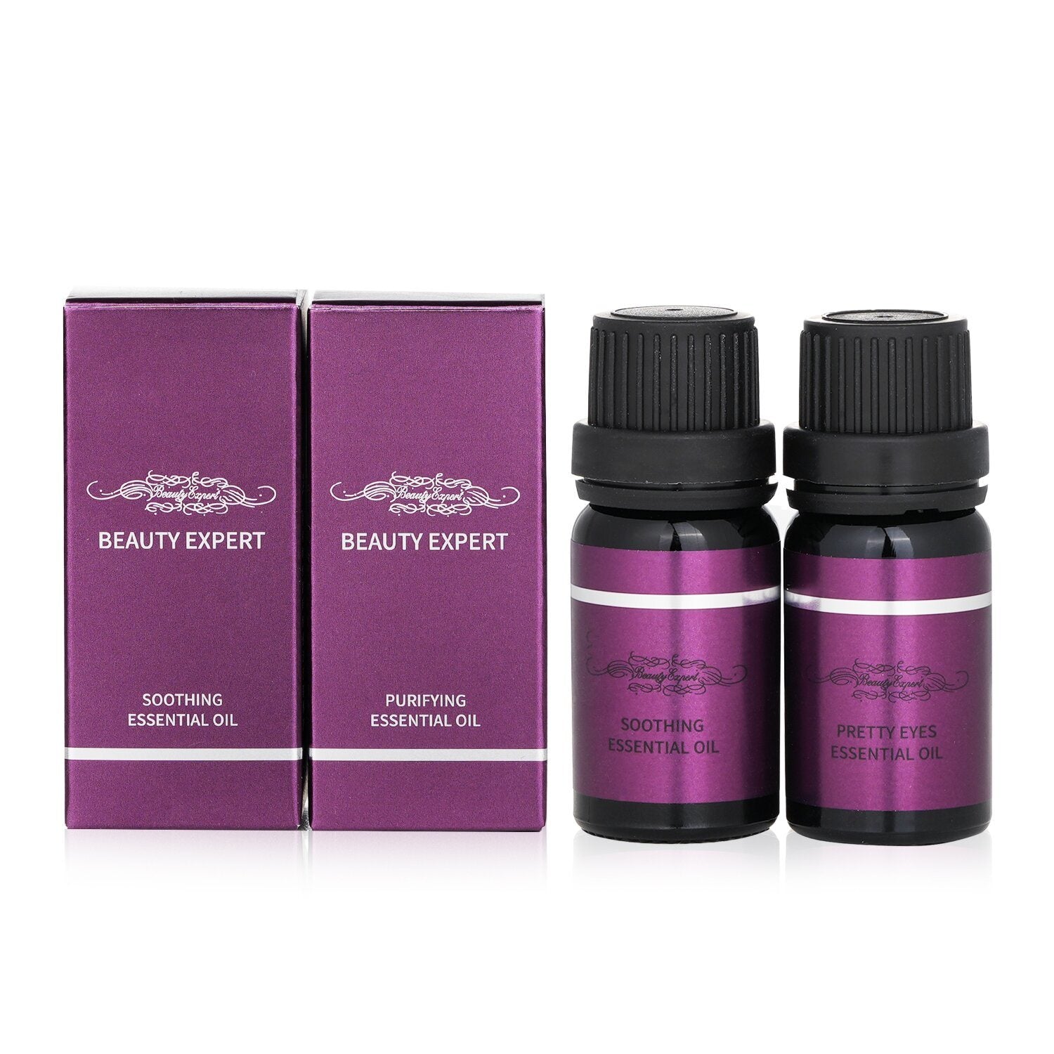 BEAUTY EXPERT BY NATURAL BEAUTY - Essential Oil Value Set: (1x Purifying Essential Oil + 1x Soothing Essential Oil) 580960+580953 2x9ml/0.3oz - lolaluxeshop