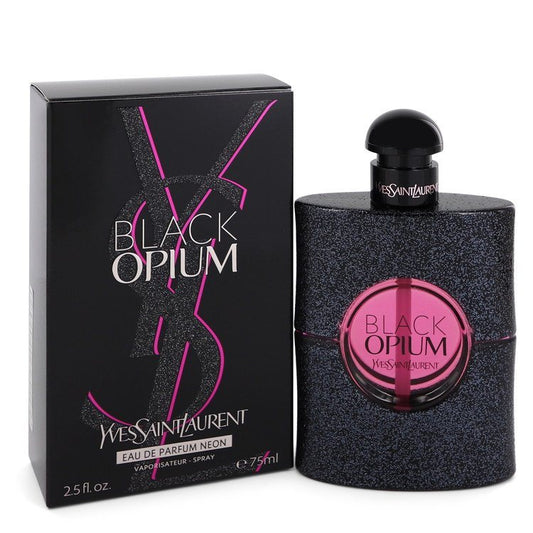 Black Opium by Yves Saint Laurent Eau De Parfum Neon Spray - lolaluxeshop