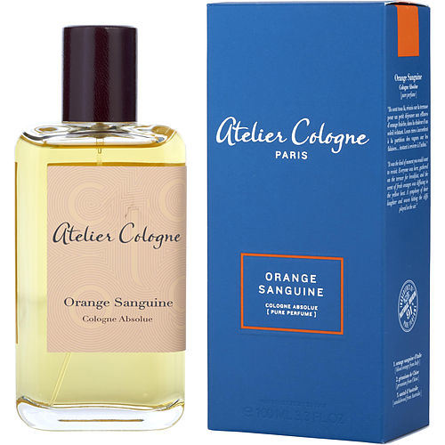 ATELIER COLOGNE by Atelier Cologne ORANGE SANGUINE COLOGNE ABSOLUE PURE PERFUME 3.3 OZ WITH REMOVABLE SPRAY PUMP - lolaluxeshop