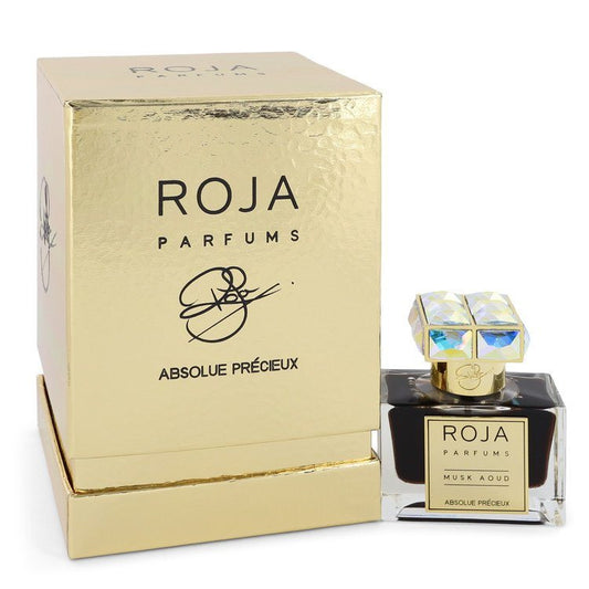 Roja Musk Aoud Absolue Precieux by Roja Parfums Extrait De Parfum Spray (Unisex) 1 oz - lolaluxeshop