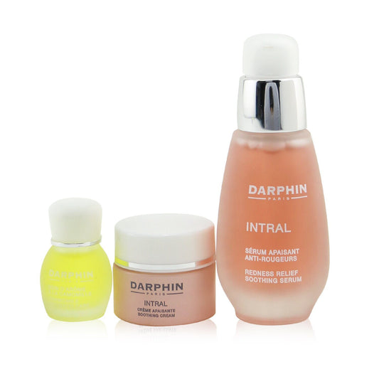 Darphin - Intral Soothing Botanical Wonders Set: Soothing Serum 30ml+ Soothing Cream 5ml+ Chamomile Aromatic Care 4ml - 3pcs - lolaluxeshop