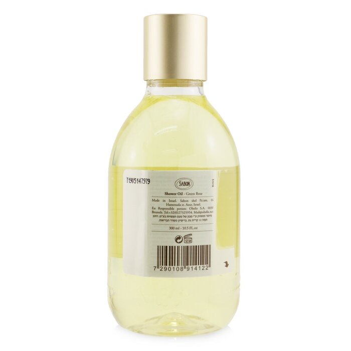 SABON - Shower Oil - Green Rose (Plastic Bottle) - lolaluxeshop
