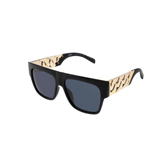 Jase New York Cache Sunglasses in Gloss Black - lolaluxeshop